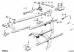GETRAG 265/6 INNER GEAR SHIFTING PARTS diagram for BMW 5 Series E28 535i