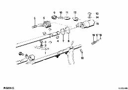 GETRAG 245/2/4 INNER GEAR SHIFTING PARTS diagram for BMW 3 Series E21 315