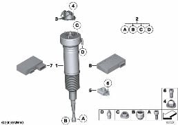 Montante mollegg.aria anter./app.di cdo diagram for BMW Rolls-Royce Phantom RR1 Phantom