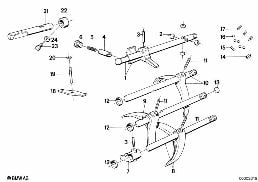 GETRAG 260/5/50 INNER GEAR SHIFT PARTS