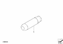 Dźwignia hamulca ręcznego, chrom. diagram for BMW MINI R50 Cooper