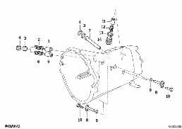 S6S560G INNER GEAR SHIFTING PARTS diagram for BMW 8 Series E31 850Ci