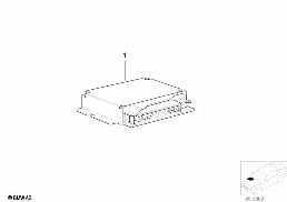PROGRAMMED SMG CONTROL UNIT diagram for BMW 3 Series E36 M3