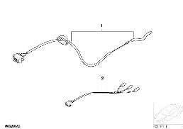 Jeux câble de réparation diagram for BMW 5 Series E39 525td