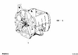 Boîte 5 vitesses diagram for BMW R50/5-R90S 69-76 R50/5