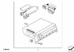Zmiana Radio Wave na Radio Boost CD diagram for BMW MINI R50 Cooper