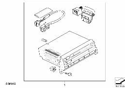 Zmiana Radio Wave na Radio Boost MD diagram for BMW MINI R50 Cooper