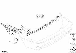 홀더,트림 diagram for BMW 3 Series E46 318Ci