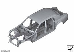 Karoserie skelet diagram for BMW Rolls-Royce Phantom RR1 Phantom