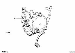 Boîte 4 vitesses diagram for BMW R50/5-R90S 69-76 R50/5
