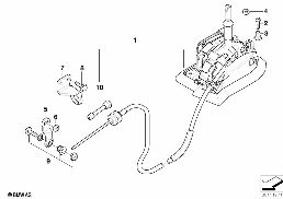 Pcs de cde de vts automatique steptronic diagram for BMW Z4 E85 2.5i