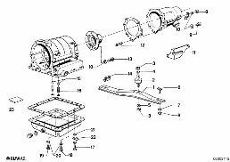 ZF 3HP12 MOUNTING PARTS/SUSPENSION