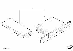 Ombouw ASK CD naar ASK MD Professional diagram for BMW 7 Series E66 750Li