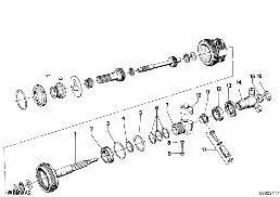 ZF 3HP12 OUTPUT/SPEEDOMETER DRIVE