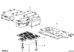 ZF 3HP12 CONTROL UNIT+ATTACH.PARTS