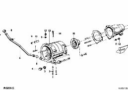 ZF 3HP20 HOUSING+ATTACH.PARTS