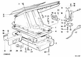 Ölwanne/Ölmessvorrichtung diagram for BMW 3 Series E30 M3