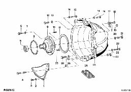BW 65 HOUSING PARTS/LUBRICAT.SYSTEM