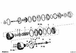 BW 65 REAR CLUTCH
