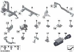 Fascio di cavi, pezzi montabili diagram for BMW Rolls-Royce Phantom RR1 Phantom