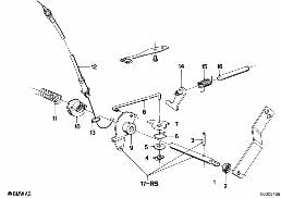 ZF 3HP22 GEAR SHIFT/PARKING LOCK