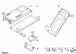 SINGLE PARTS, SA 638, TRUNK diagram for BMW 3 Series E46 316ti