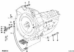 Caixa vel.-peças montagem/fixação diagram for BMW 3 Series E30 325ix