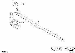 STRUT BRACE diagram for BMW 3 Series E46 M3