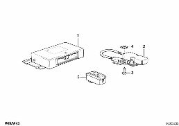 Styrdon programmerad EGS diagram for BMW 3 Series E36 320i