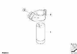DRYING CONTAINER diagram for BMW Z4 E85 2.5si