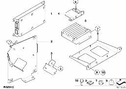 SINGLE PARTS SA 633, TRUNK diagram for BMW X5 E53 3.0i