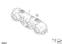 AUTOMATIC AIR CONDITIONING CONTROL diagram for BMW Z4 E85 2.5si