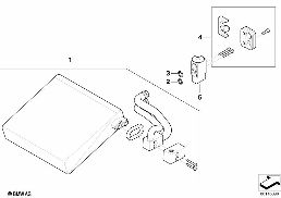 EVAPORATOR / EXPANSION VALVE diagram for BMW Z4 E85 2.5si