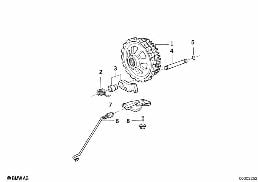 A5S560Z PARKING LOCK diagram for BMW 7 Series E38 740i