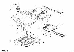 A5S560Z ATTACH.PARTS/CONTROL VALVE ASSY diagram for BMW 7 Series E38 740i