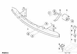 Wspornik przedni diagram for BMW 7 Series E65 745i