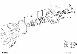 A5S560Z OUTPUT diagram for BMW 7 Series E38 740i