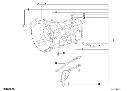 A5S310Z HOUSING WITH MOUNTING PARTS diagram for BMW 5 Series E34 525tds