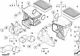 INTAKE SILENCER / FILTER CARTRIDGE INTAKE SILENCER / FILTER CARTRIDGE