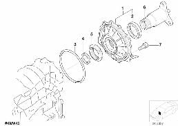 A5S440Z OUTPUT diagram for BMW 7 Series E38 740i