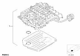 A5S440Z CONTROL VALVE ASSY diagram for BMW 7 Series E38 740i