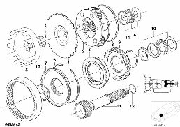 ZF 4HP22/24 PLANET WHEEL SETS