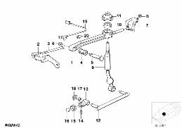 Piezas de cambio diagram for BMW 3 Series E30 M3