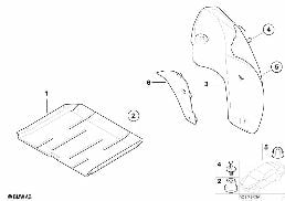 VARIOUS BODY PARTS diagram for BMW 3 Series E46 M3