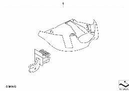 Kit regulateur de vitesses tempomat diagram for BMW Z4 E85 2.5i