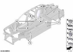 Uzavírací víko/zátka diagram for BMW Rolls-Royce Phantom RR1 Phantom