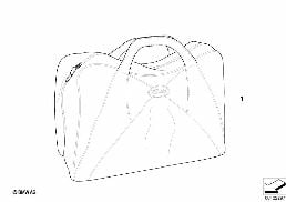 Sac intérieur p valise diagram for BMW Z4 E85 2.5i