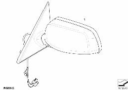EXTERIOR MIRROR (S430A)