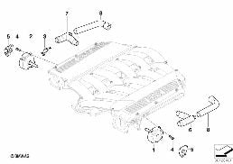 Odpowietrznik skrzyni korbowej diagram for BMW 7 Series E66 760Li