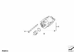 Pompa ad alta pressione diagram for BMW 7 Series E65 760i